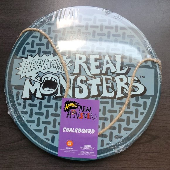 Aaahh! Real Monster Hanging Chalk Board Nick Box Spring 2022 Exclusive - Picture 2 of 3